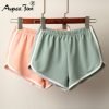 Sports Shorts Women Summer  New Candy Color Anti Emptied Skinny Shorts Casual Lady Elastic Waist Beach Correndo Short Pants